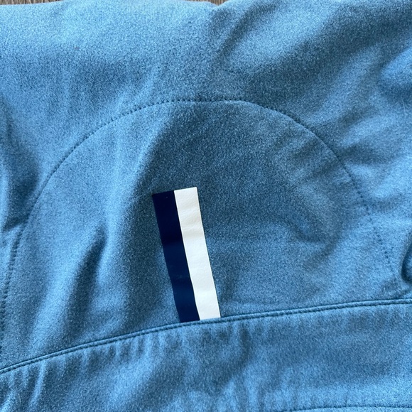 Rhoback Blue Quarter-Zip Sweatshirt - Picture 4 of 4